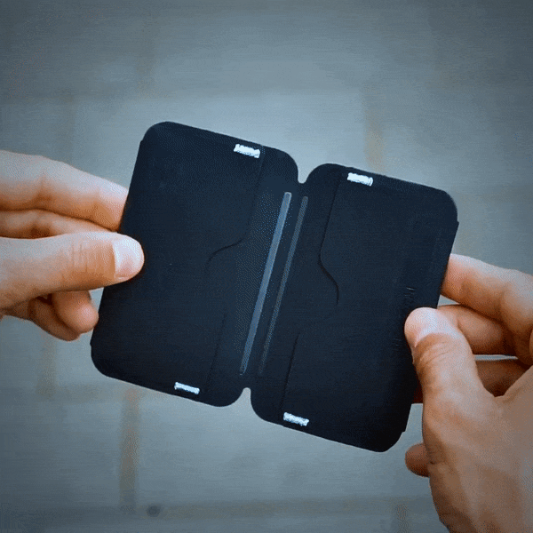 RE:FORM Card Holder With Bar Tags and Super Slim Design